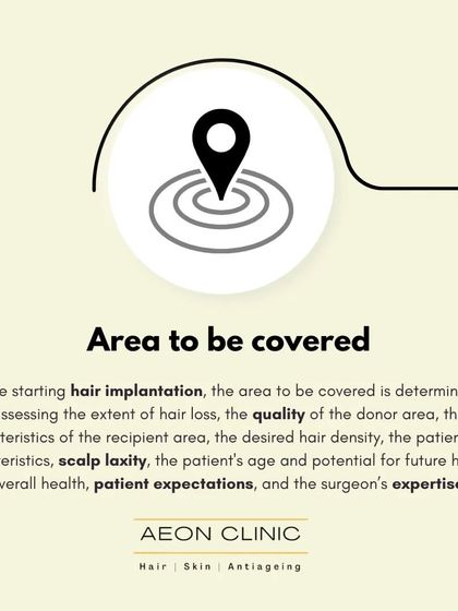 Before implantation, we determine the area to be covered by assessing the extent of hair loss, donor area quality, and your personal aesthetic goals.
