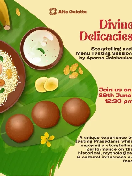 A unique storytelling and menu tasting session called 'Divine Delicacies'. We explore the historical and mythological influences on food, making it a feast for the senses and the soul.