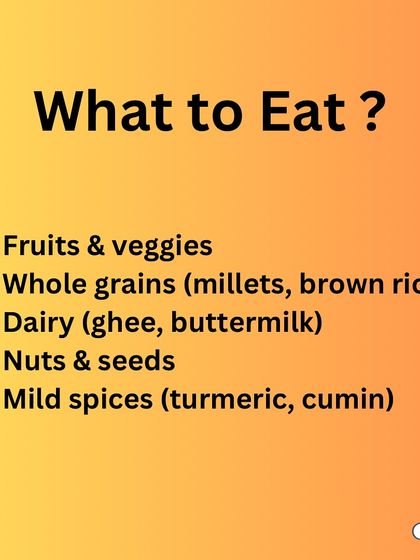 What to eat on a Sattvic diet: Fresh fruits and veggies, whole grains like millets, dairy like ghee and buttermilk, nuts, and mild spices.