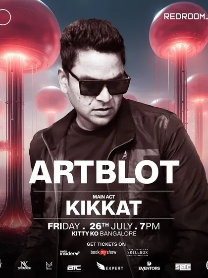 My personalized poster for a Redroom Friday at Kitty Ko, supporting Kikkat. I bookended her set with my own opening and closing performances.