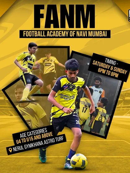 Join us at Nerul Gymkhana Astro Turf on Saturdays and Sundays. We have programs for age categories from U4 to U15 and above.