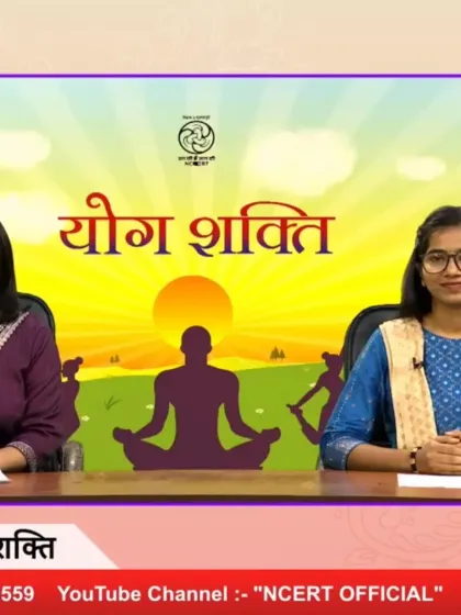 A candid moment during the 'Yog Shakti' broadcast. I believe in keeping the atmosphere light and approachable, even when discussing serious health topics.