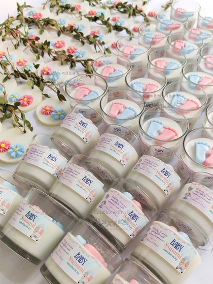 Candles with a K - White-Label Candle Manufacturing Gifts for Baby Showers & Birthdays photo 61