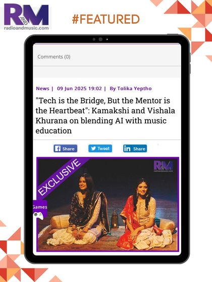 A feature on Radio & Music about our philosophy: "Tech is the Bridge, But the Mentor is the Heartbeat," explaining how we blend modern tools with the human touch.
