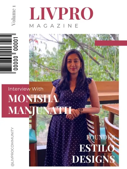 I was delighted to be featured in Livpro Magazine, where I shared my entrepreneurial journey and my core design philosophy. This feature discusses the real challenges and rewards of building a design studio from the ground up.