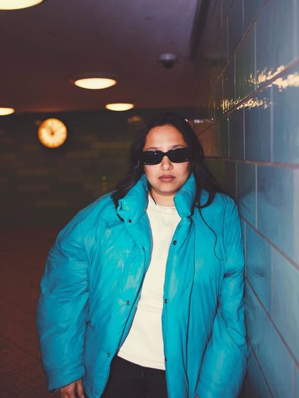 Arriving in the UK for my summer tour. This photo captures the excitement and anticipation of starting a month-long journey of club shows and radio appearances.