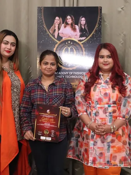 Celebrating another successful student at our certification ceremony. It is my goal to empower every student with the skills and confidence they need to thrive in the beauty industry.
