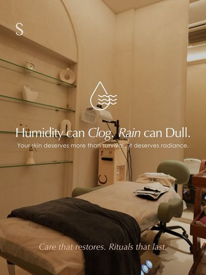 Humidity can clog and rain can dull, but your skin deserves to thrive. Our clinic is a refuge where we provide care that restores and rituals that last, no matter the weather.