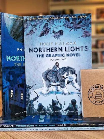 The graphic novel adaptation of Philip Pullman's 'Northern Lights' brings Lyra's epic journey to life with stunning illustrations.