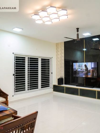 Bizzoppo - Residential Interior Design & Execution Elegant Living, Dining & Pooja Spaces photo 16