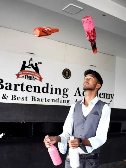 This is what we mean by flair. Our bartenders are skilled performers, juggling bottles and tins to create an electrifying atmosphere at your party's bar.
