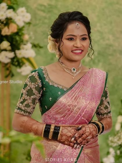 Anthariya by Nidhi Gowda - Ethnic Wear Design & Embroidery Courses Our Beautiful Brides & Clients photo 13