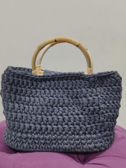 Busy Needles by Utpala Viswanath - Custom Crochet Fashion & Accessories Handmade Handbags & Totes photo 6