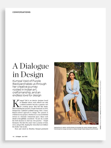 We were honored to be featured in a thoughtful conversation with Livingetc India. This piece explores our creative journey, our human-centered approach to design, and our deep love for Indian craftsmanship. It’s a great read for anyone interested in the stories behind our spaces.