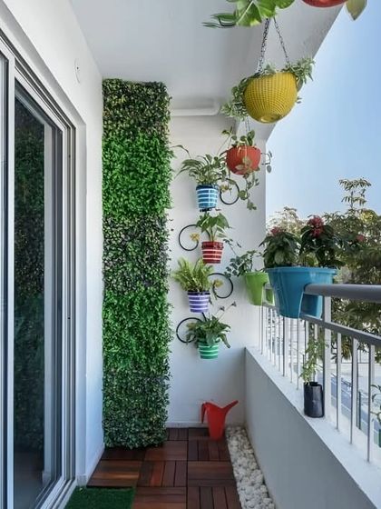 Interiors - Balcony Design & Landscaping Lush Green Havens photo 11