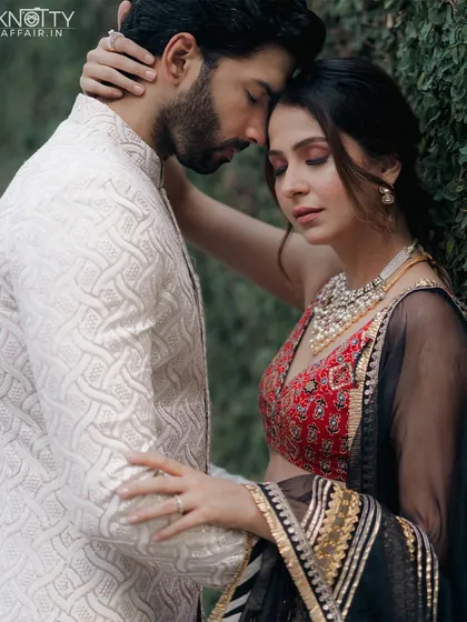 An intimate portrait that tells a story of love and connection. We focus on capturing the quiet, tender moments between a couple, creating timeless images that feel both personal and artistic.