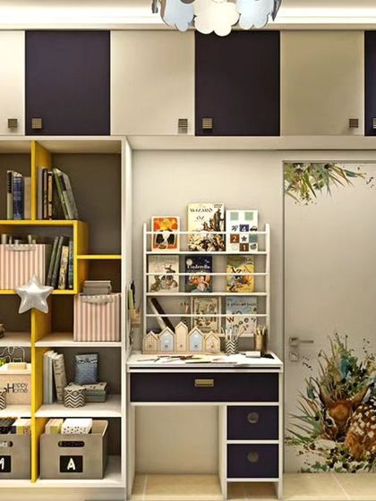 Dreaming in Colors & Textures - Modular Interiors & Room Renovation Imaginative Kids' & Teen Rooms photo 12