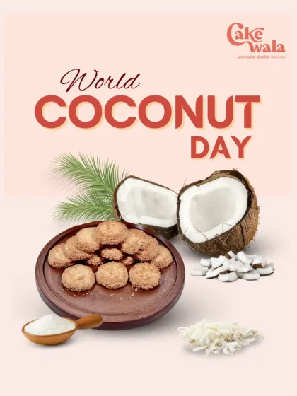 We celebrate ingredients in all their forms. Our Coconut Crunch Cookies are a crunchy, sweet delight, perfect for celebrating World Coconut Day or any day.