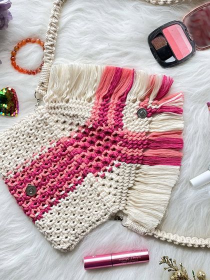 Shifa - Handmade Macrame Bags Sling & Crossbody Bags photo 16