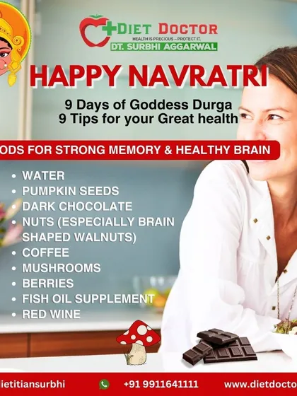 A healthy brain and strong memory are supported by your diet. Foods like nuts, pumpkin seeds, and berries are part of my recommendations for cognitive health.
