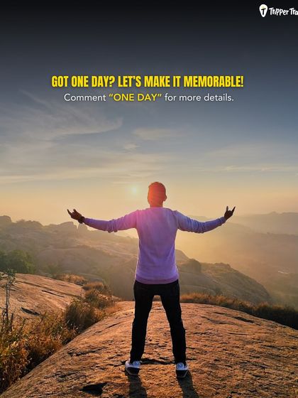Got just one day? Let's make it memorable. Our one-day trips are perfect for a quick adventure, like this sunrise trek that will make you feel on top of the world.