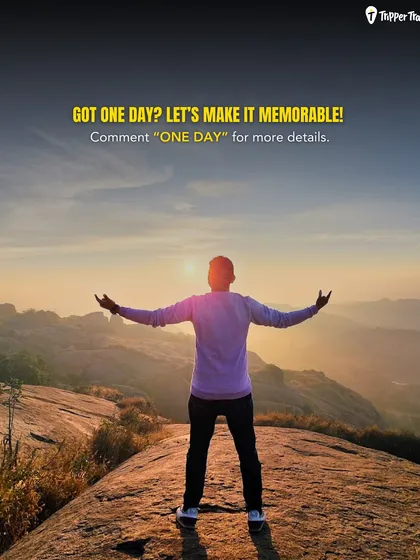 Got just one day? Let's make it memorable. Our one-day trips are perfect for a quick adventure, like this sunrise trek that will make you feel on top of the world.