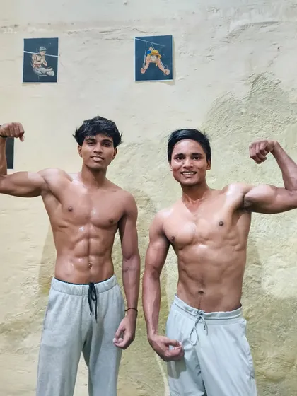 The results speak for themselves. Two of our athletes showing the lean, muscular physique built through bodyweight training.