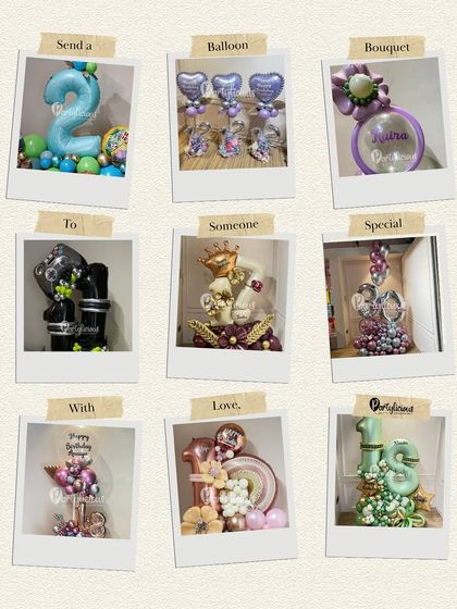 Personalized Balloon Bouquets & Hampers photo 28