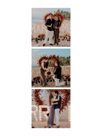 The three acts of a proposal story. This sequence captures the pivotal moments: the question, the celebration, and the first embrace. My goal is to document these unscripted emotions so you can relive the beginning of your forever.