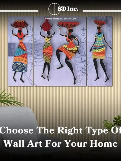 An introduction to our guide on choosing the right type of wall art for your home. The right piece can tie a whole room together.