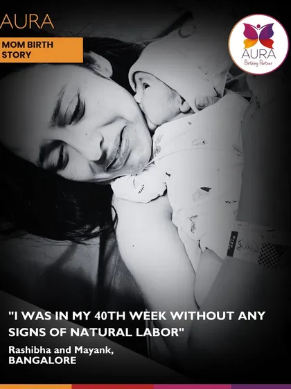 The beautiful result of a prepared and empowered journey. This is a moment from Rashibha and Mayank's birth story, a reminder that even when labor doesn't follow a script, knowledge and resilience can lead to a magical outcome.