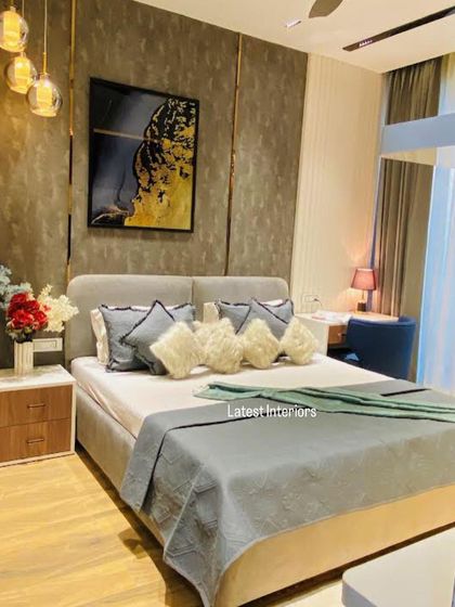 Latest Interiors by Shivam Manchanda - Turnkey Luxury Residential Interiors Luxurious Bedroom Sanctuaries photo 50