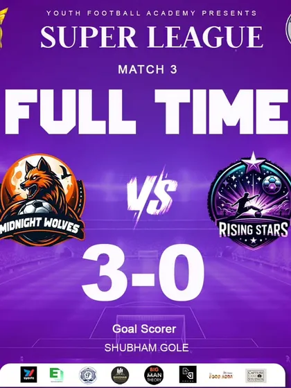 A 3-0 sweep for the Midnight Wolves.