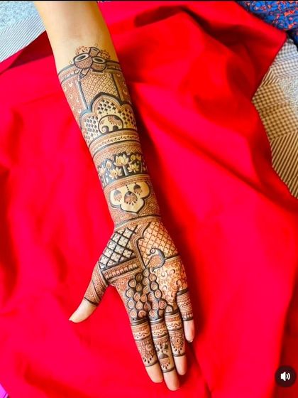 Kanha Mehandi - Bridal Mehndi Intricate Hand Designs photo 53