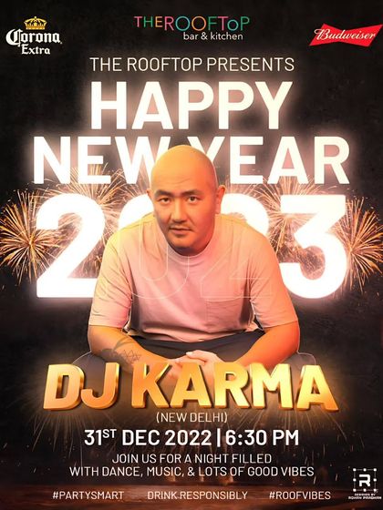 Ringing in the New Year in Gangtok, Sikkim. I take my Delhi hip hop sound across the country for special occasions like NYE.