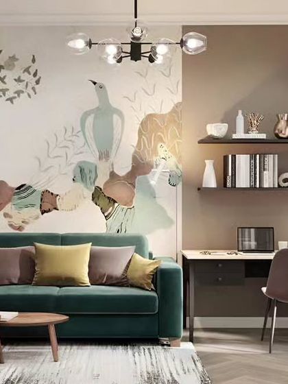 Bangalore Interiors - Room Makeovers & Renovation Living Room & Entertainment Walls photo 13