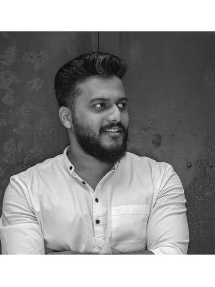 Ar. Rohit Vernekar, a project architect with a knack for architectural detailing and a passion for Royal Enfield bikes.