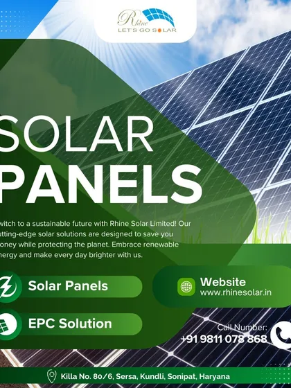 Switch to a sustainable future with my cutting-edge solar solutions. They are designed to save you money while protecting the planet. Embrace renewable energy and make every day brighter.