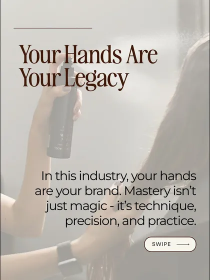 Your hands are your legacy. In this industry, mastery isn't magic; it's technique, precision, and practice.