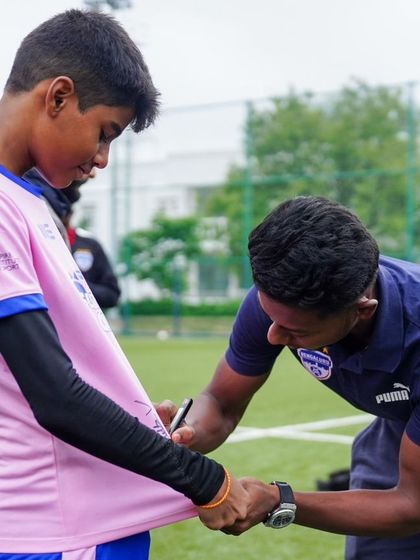 Bengaluru FC Soccer Schools - Football Camps & Community Events Our Global Footprint: Camps Across India & Abroad photo 45