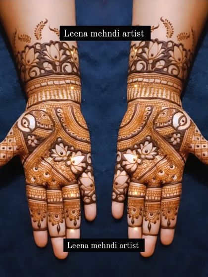 Intricate Bridal Mehndi photo 25
