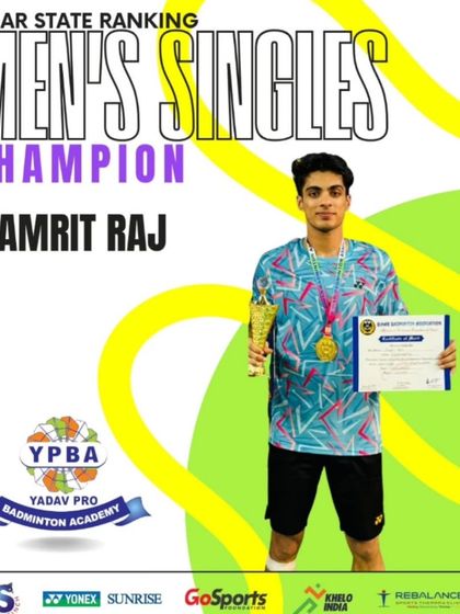 Yadav Pro Badminton Academy - Professional Badminton Coaching Programs State & Zonal Tournament Winners photo 18