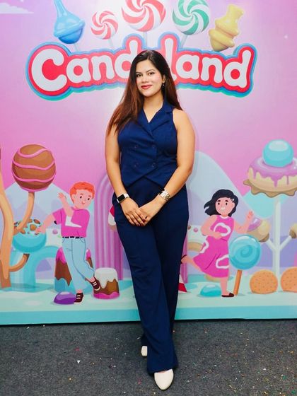 Hosting a "Candyland" themed Family Day for JK Software Services. I love themed parties and always dress to match the fun vibe.