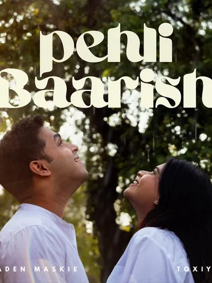 The final artwork for my song 'Pehli Baarish'. This represents the finished product: a professionally released track that captures a specific emotion and story, ready for streaming platforms worldwide.