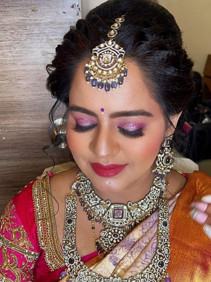 Makeovers by Mahalakshmi - Special Occasion Makeup Seemantham & Baby Shower Glow photo 13