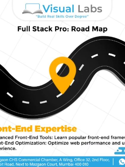 Next is Front-End Expertise. In this phase, you will learn popular front-end frameworks and tools, and focus on optimizing web performance and user experience.