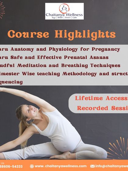 Chaitanya Wellness - Holistic Women's Health & Fertility Prenatal Yoga: For Mom & Baby photo 8