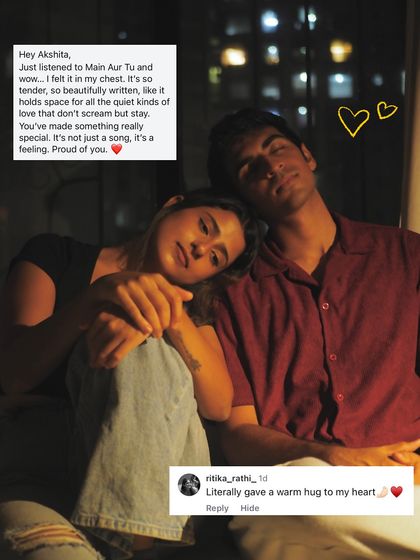 Sharing the beautiful messages I received for "Main Aur Tu". My goal is to create music that connects with listeners, and this feedback shows the impact of heartfelt songwriting.