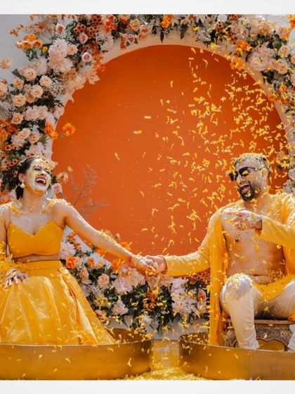 Just Click Photography - Destination Wedding Photography & Videography Vibrant Haldi & Mehndi Moments photo 49
