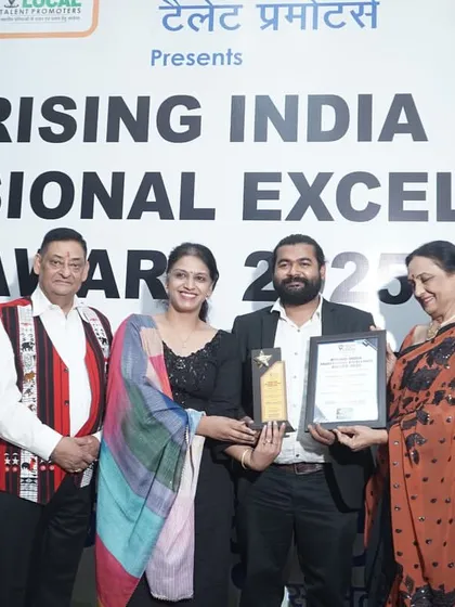 I was honored to receive the Rising India Professional Excellence Award in 2025. Moments like these are a testament to the hard work we put in, both in and out of the courtroom, to fight for our clients' rights.